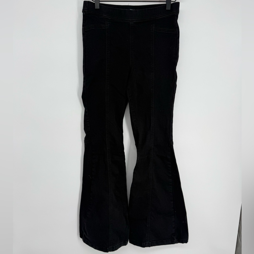 Cello Black Flared Pants